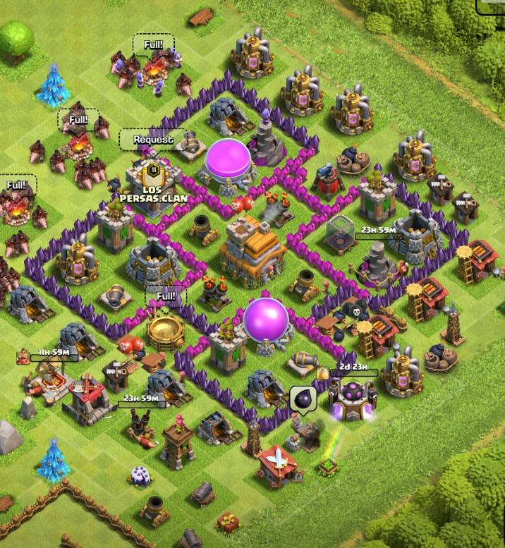 th7 war base defense against th7