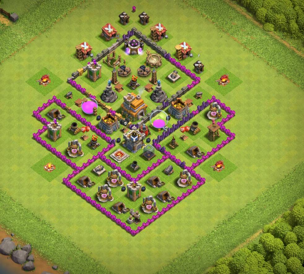 th7 war base layout anti 3 stars