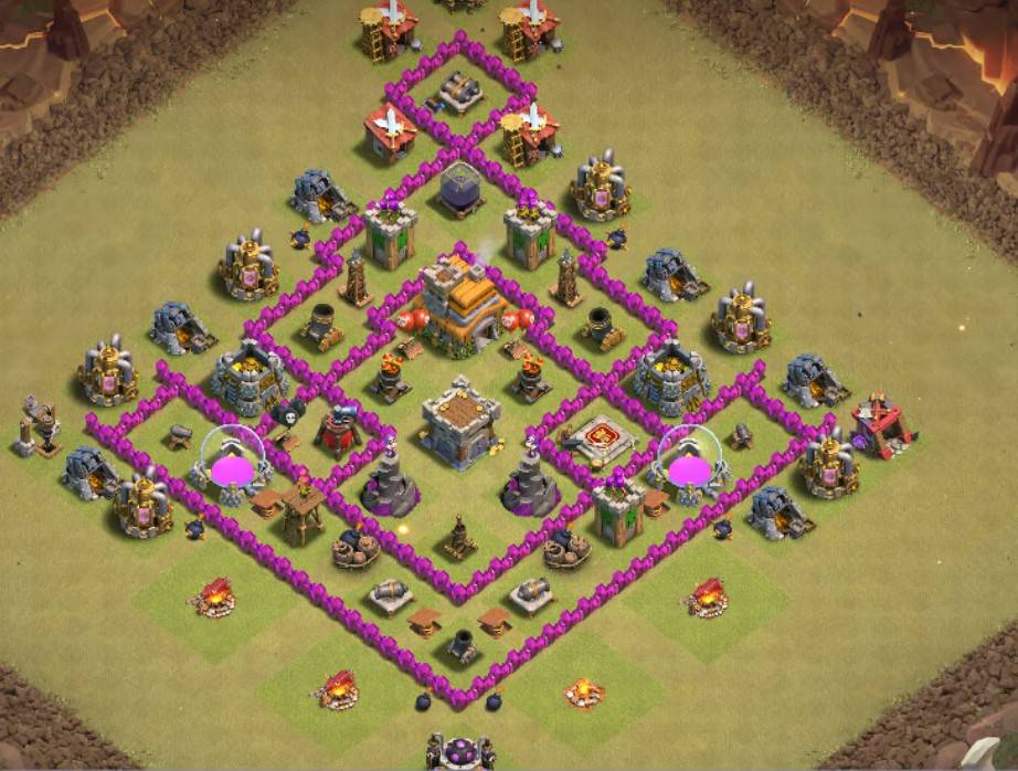 th7 war base spread