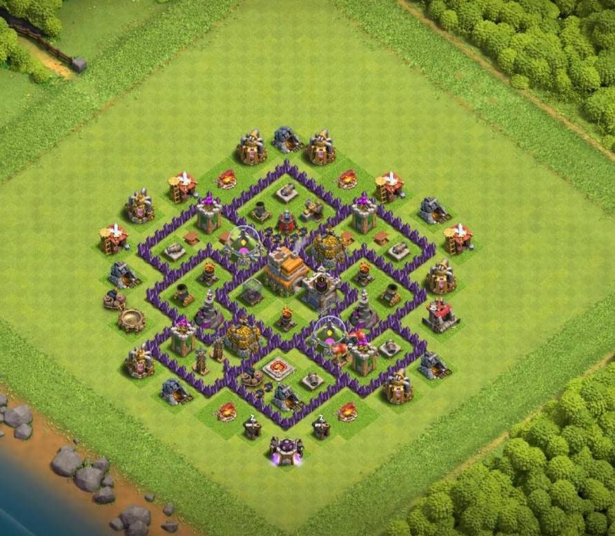 town hall 7 base link anti everything clan war league