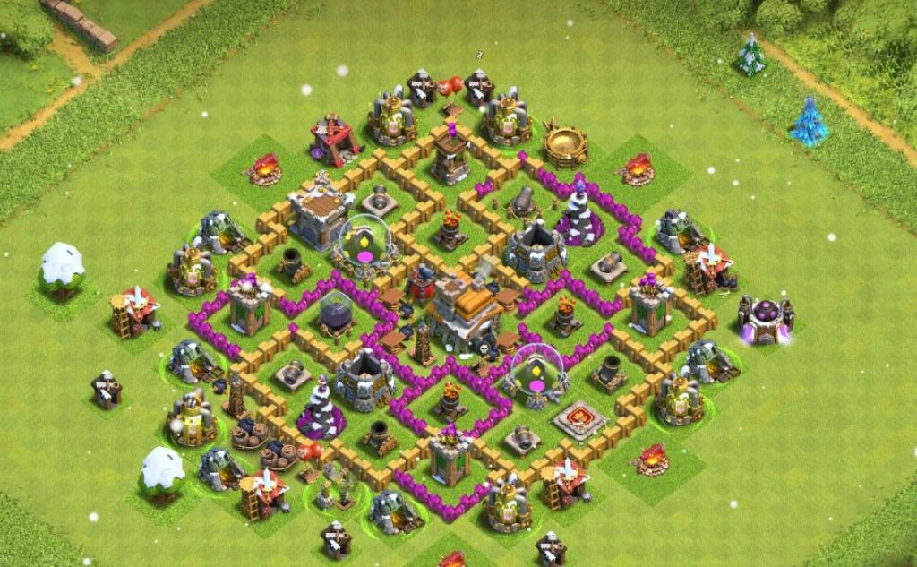 town hall 7 layout with download link war