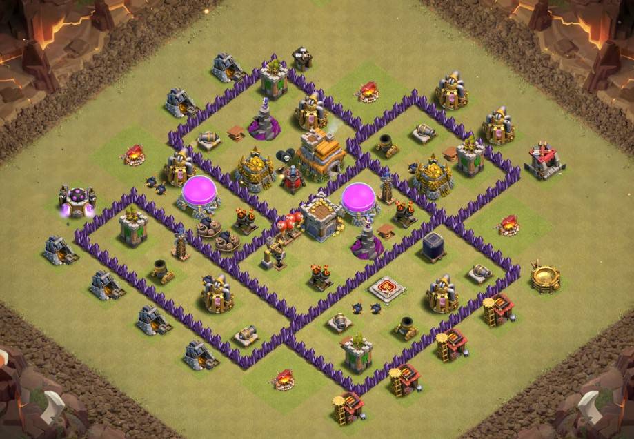 town hall 7 war cwl base