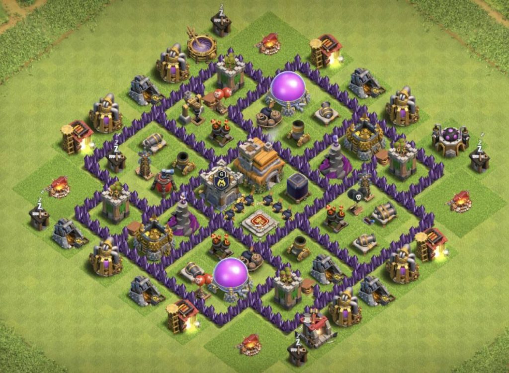 unbeatable th7 base anti everything clan war league