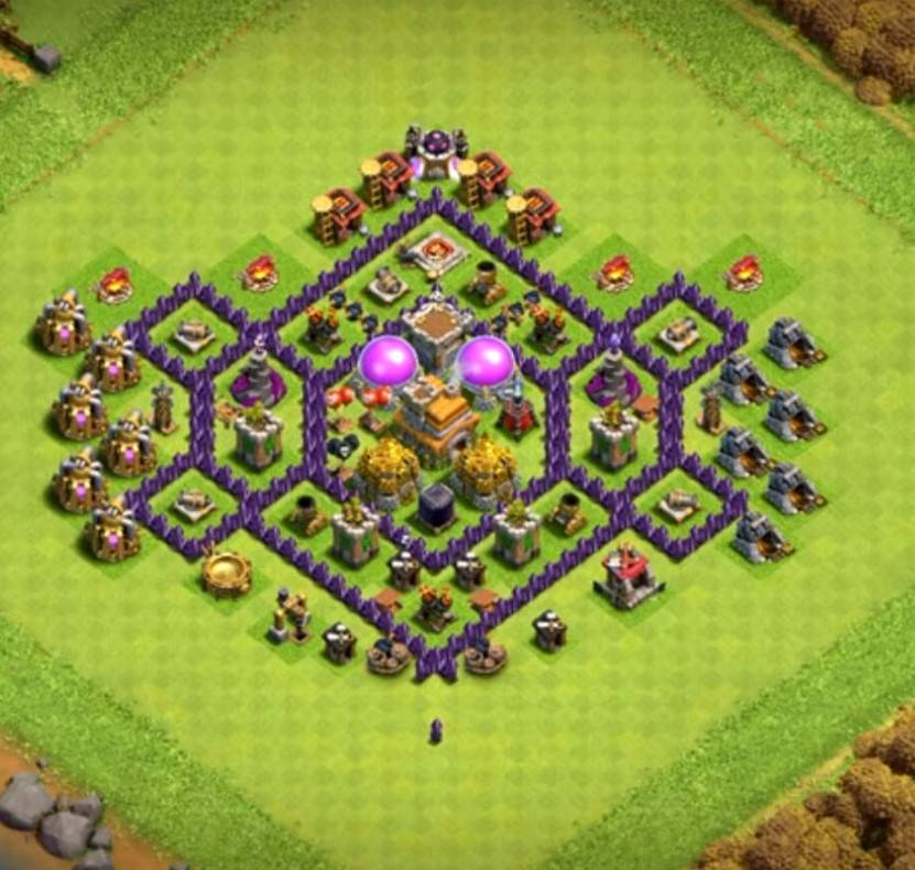 war town hall 7 base layout link