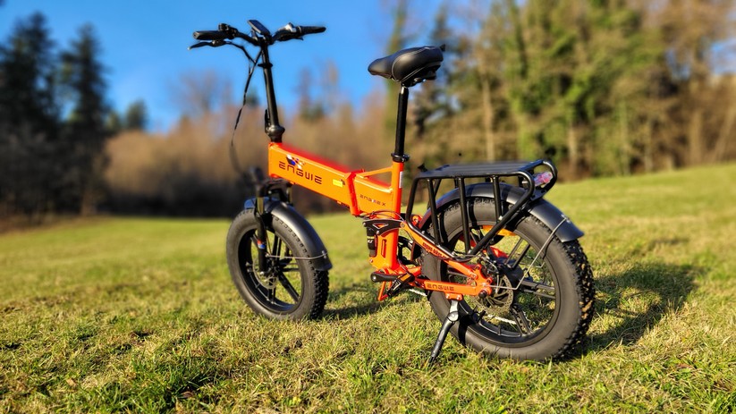 Engwe Engine X: Faltbares E-Fatbike mit Doppelfederung und ergonomischer Sitzposition