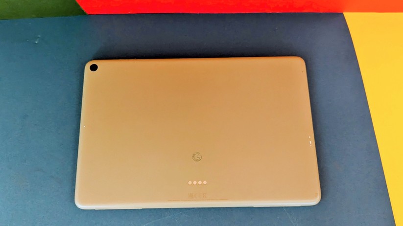 Rückseite des Google Pixel Tablets mit Kamera