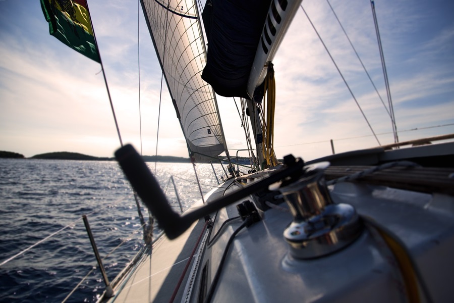 Where to Rent Guest Boat Slips in Mission Bay California Close Up of a Sail Boat