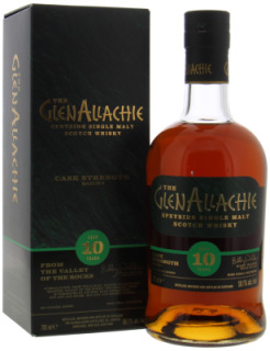 Glenallachie - 10 Years Old Cask Strength Batch 9 58.1% NV