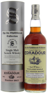 Edradour - 10 Years Old Signatory Vintage Cask 281 + 82 + 83 + 84  46% 2013