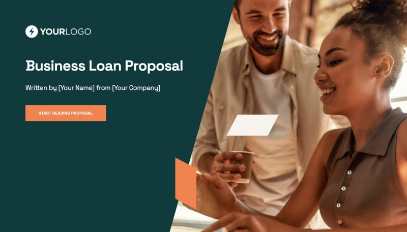 Business Loan Proposal Template Slide 1