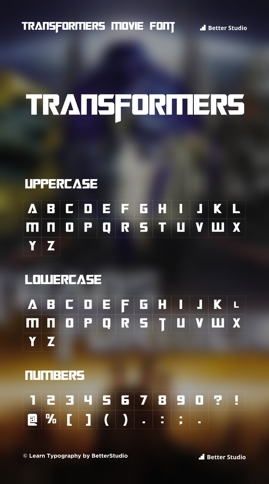 Transformers Font: Download Free Font Logo | atelier-yuwa.ciao.jp