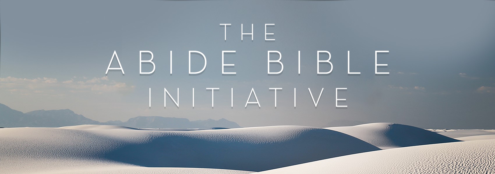 Sign up to get the The Abide Bible Initiative free email devotional to help you develop a pattern of engaging with the Bible that fits your God-designed learning style.