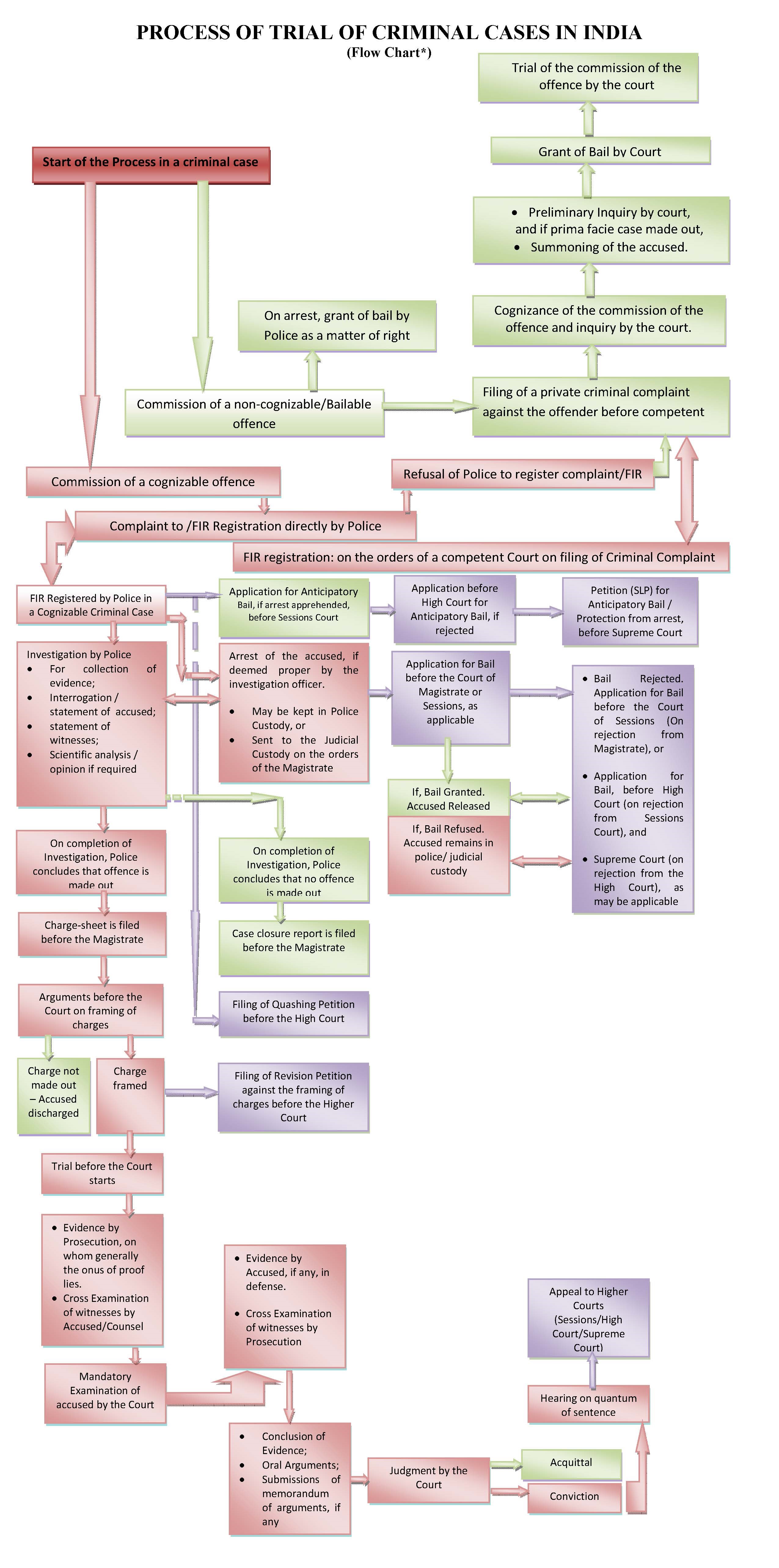 Criminal Law Flow Chart