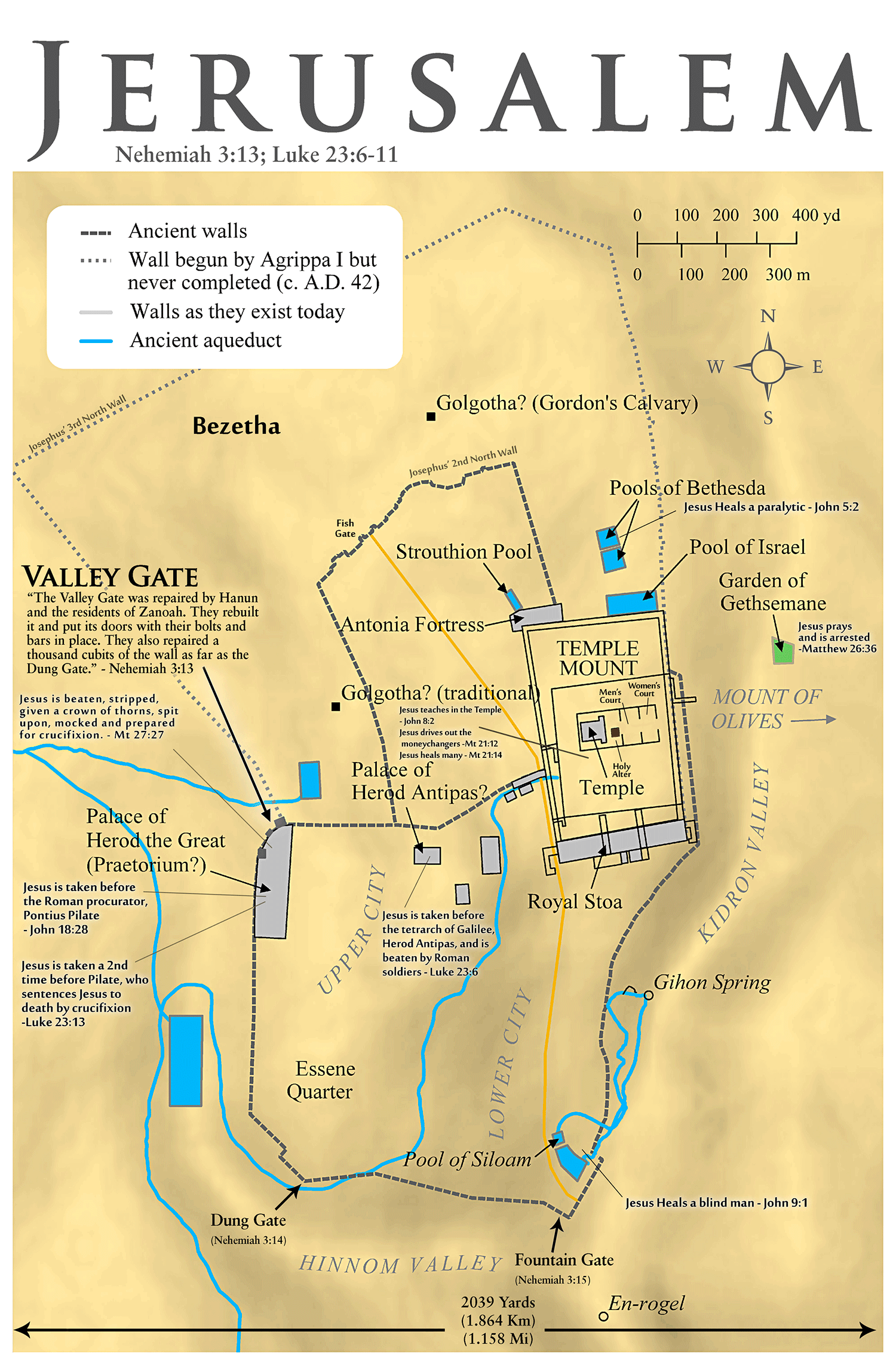 Armageddon Bible Map