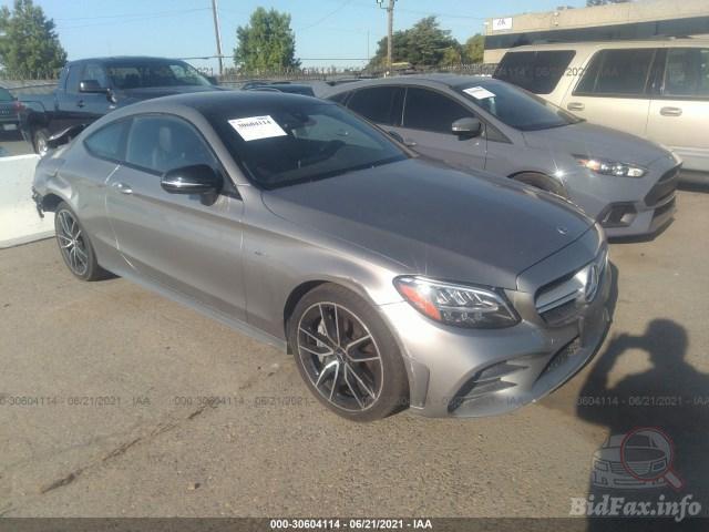 Mercedes Benz C Class Amg C 43 19 Gray 3 0l Vin Wddwj6eb2kf3938 Free Car History