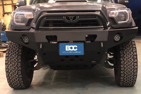 05-15 Tacoma Front Plate Bumper