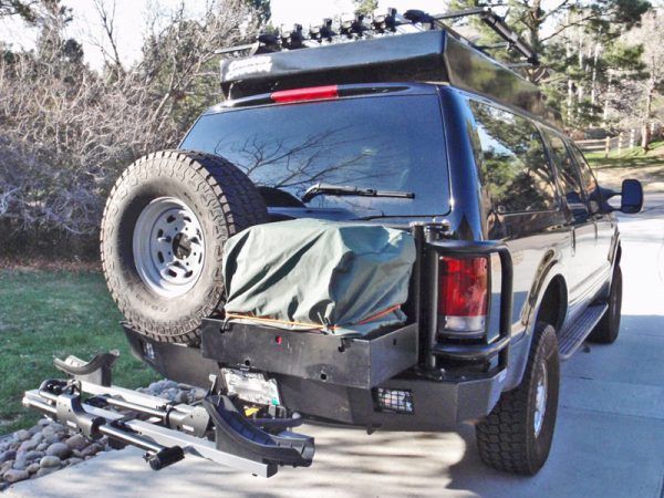 Aluminess 1999-2005 Ford Excursion Rear Bumper Swing Arms Fuel or Tire - Image 6