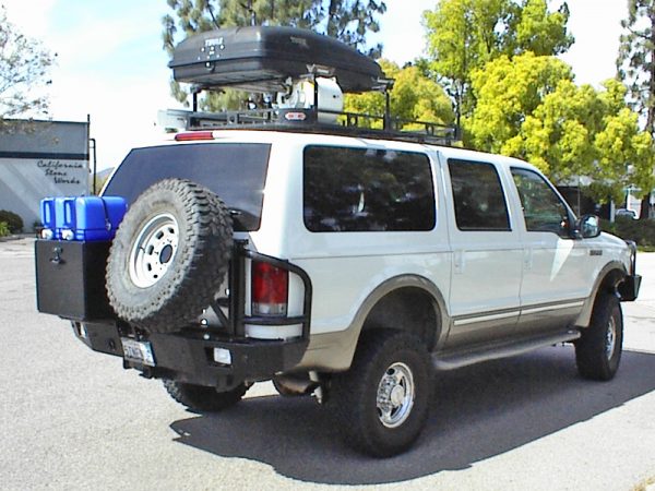 Aluminess 1999-2005 Ford Excursion Rear Bumper Swing Arms Fuel or Tire - Image 4