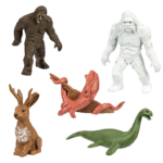 bigfoot toys yeti loch ness monster