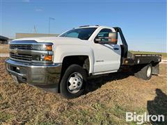 2017 Chevrolet Silverado 3500 HD 4x4 Dually Flatbed Pickup 