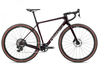 TERRA M21eTEAM 1X - Wine Red Carbon View