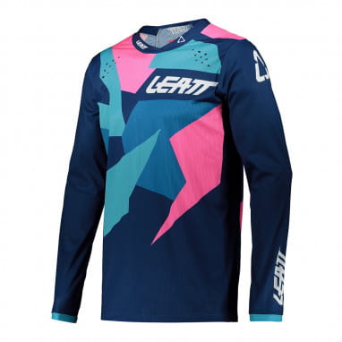 Jersey Moto 4.5 Lite - blauw-roze