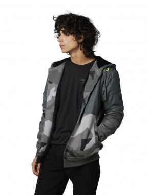 Lindon Sasquatch Fleece - zwart camo