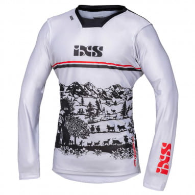 Trigger MX Jersey 3.0 wit-zwart-rood