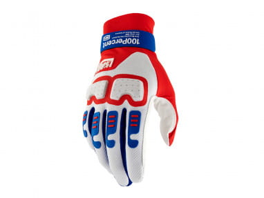 Guantes Langdale - Rojo / Blanco / Azul