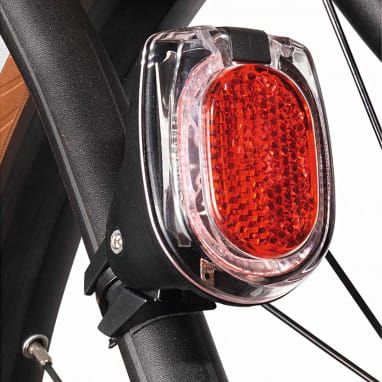 Battery-operated rear light SECULA Permanent