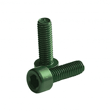 Tornillos portabidón M5 x 15 - verde