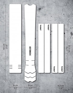 Kit voor framebescherming - Helder mat