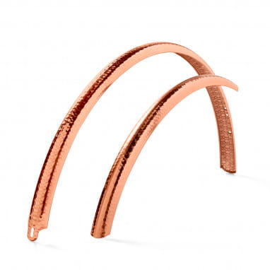 Blingers Mudguard Set Hammered Rose Gold