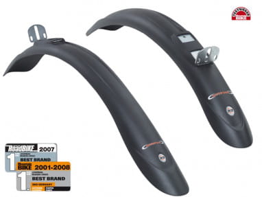 Beavertail mudguard set