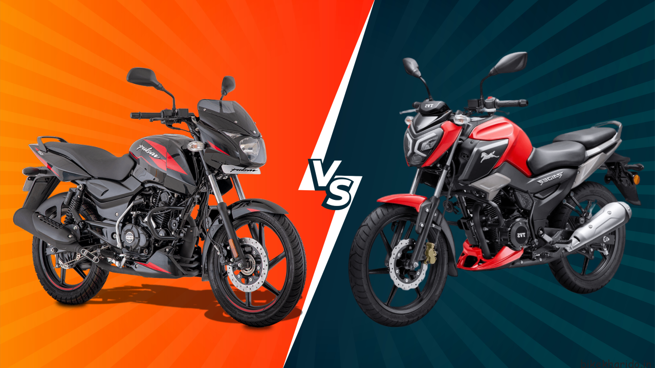 Bajaj Pulsar 125 vs TVS Raider