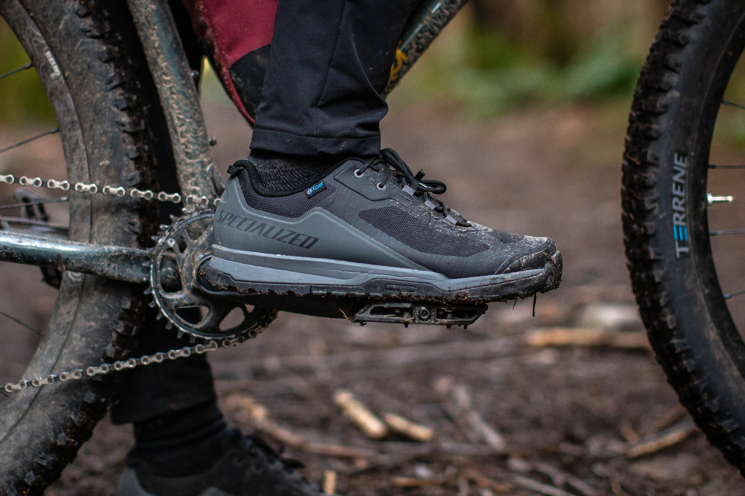 waterproof flat pedal mountain bike shoes > OFF-71%