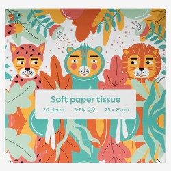 Jungle paper napkins 3 ply...