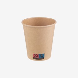 Kraft paper cups 120 ml 50 pcs