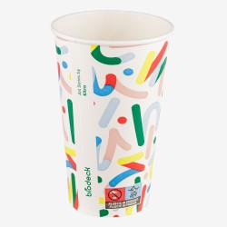 Artwork paper cups 480 ml...