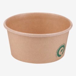 Kraft carton PLA bowls top...