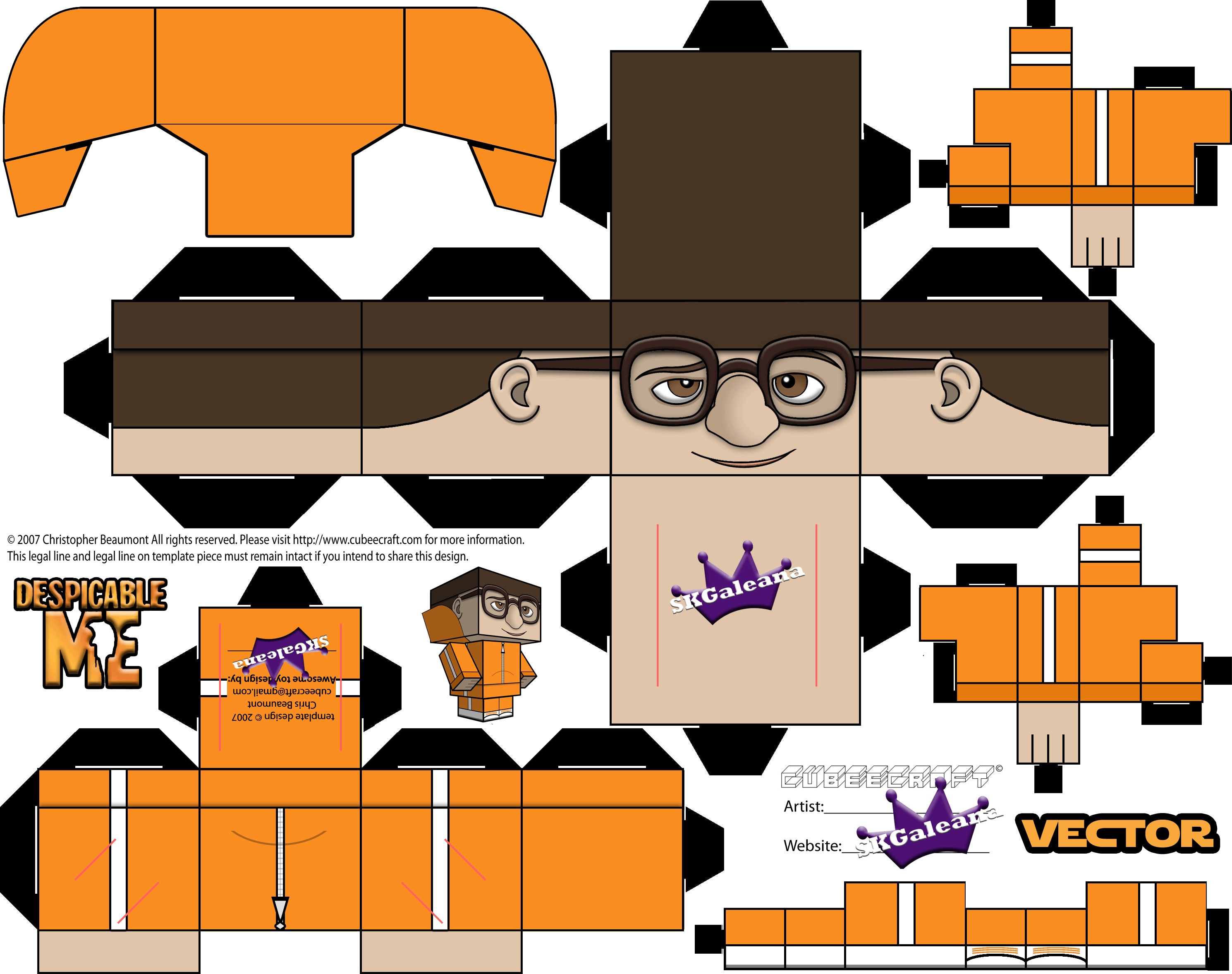 Printable Despicable Me Papercraft