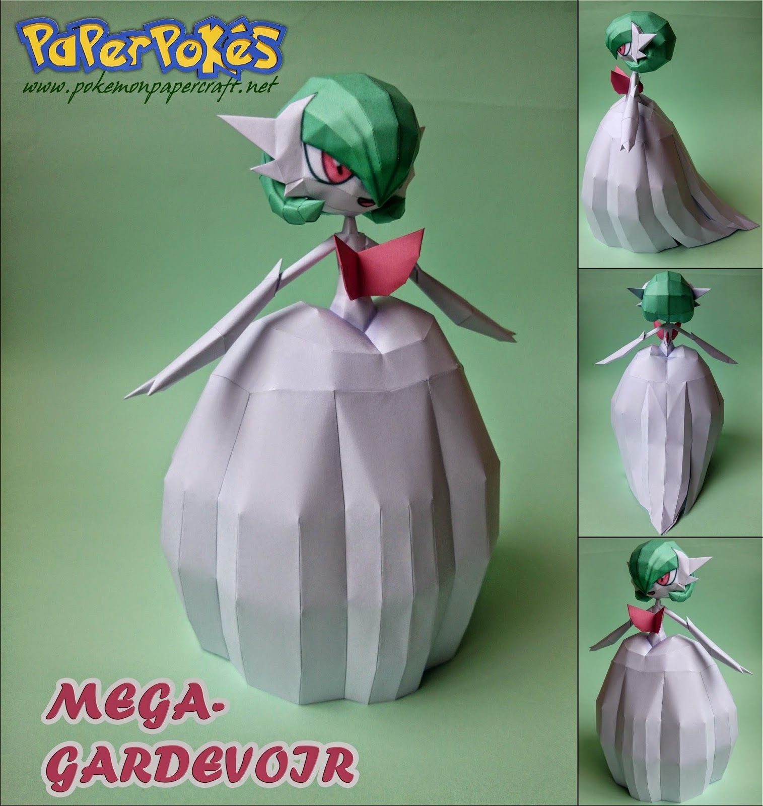 Printable Gardevoir Papercraft