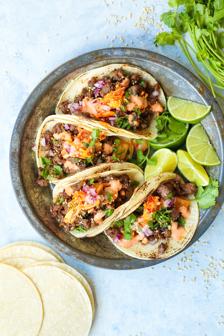 LÀM BÁNH TACOS THỊT BÒ HÀN QUỐC NGON NHƯ Ở TIỆM