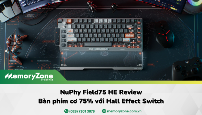 NuPhy Field75 HE review: Công nghệ switch Hall Effect trong tầm tay