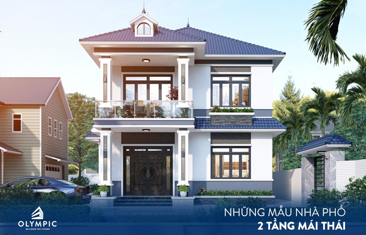 99 Mẫu nhà 2 tầng đẹp đơn giản hiện đại ở nông thôn 2023