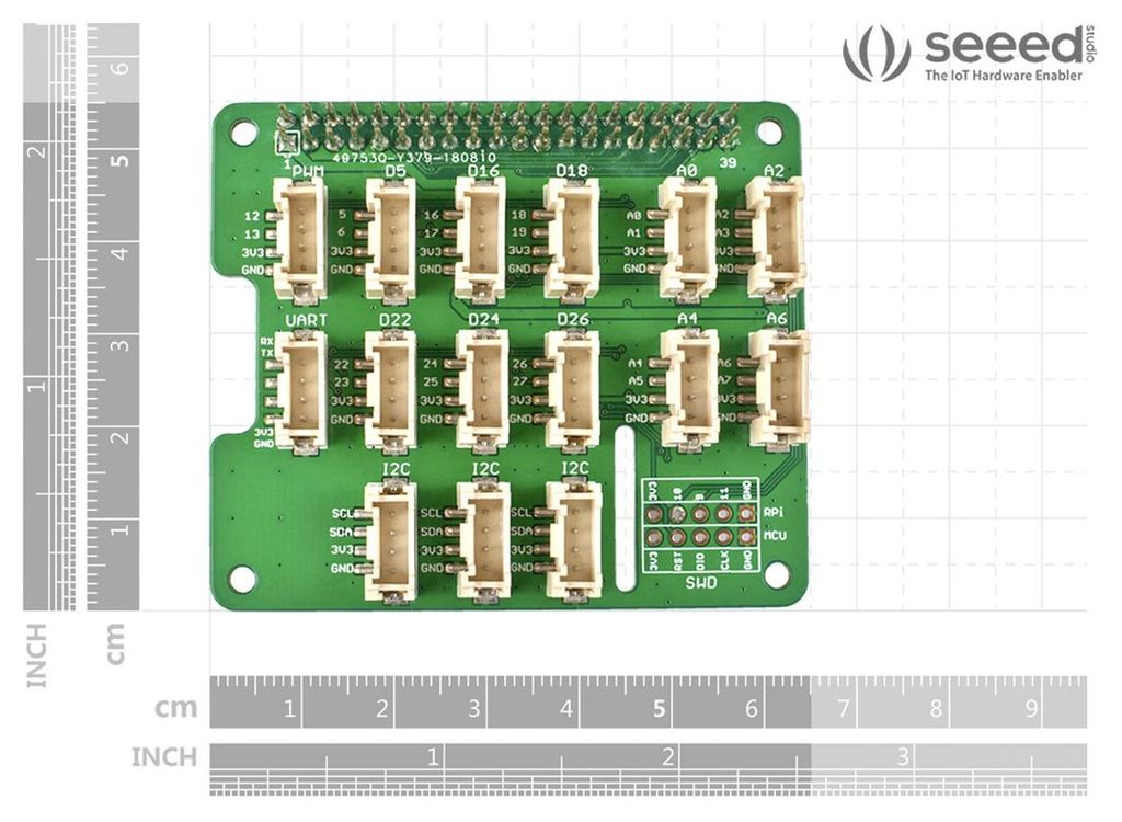 Mạch Grove Base Hat for Raspberry Pi