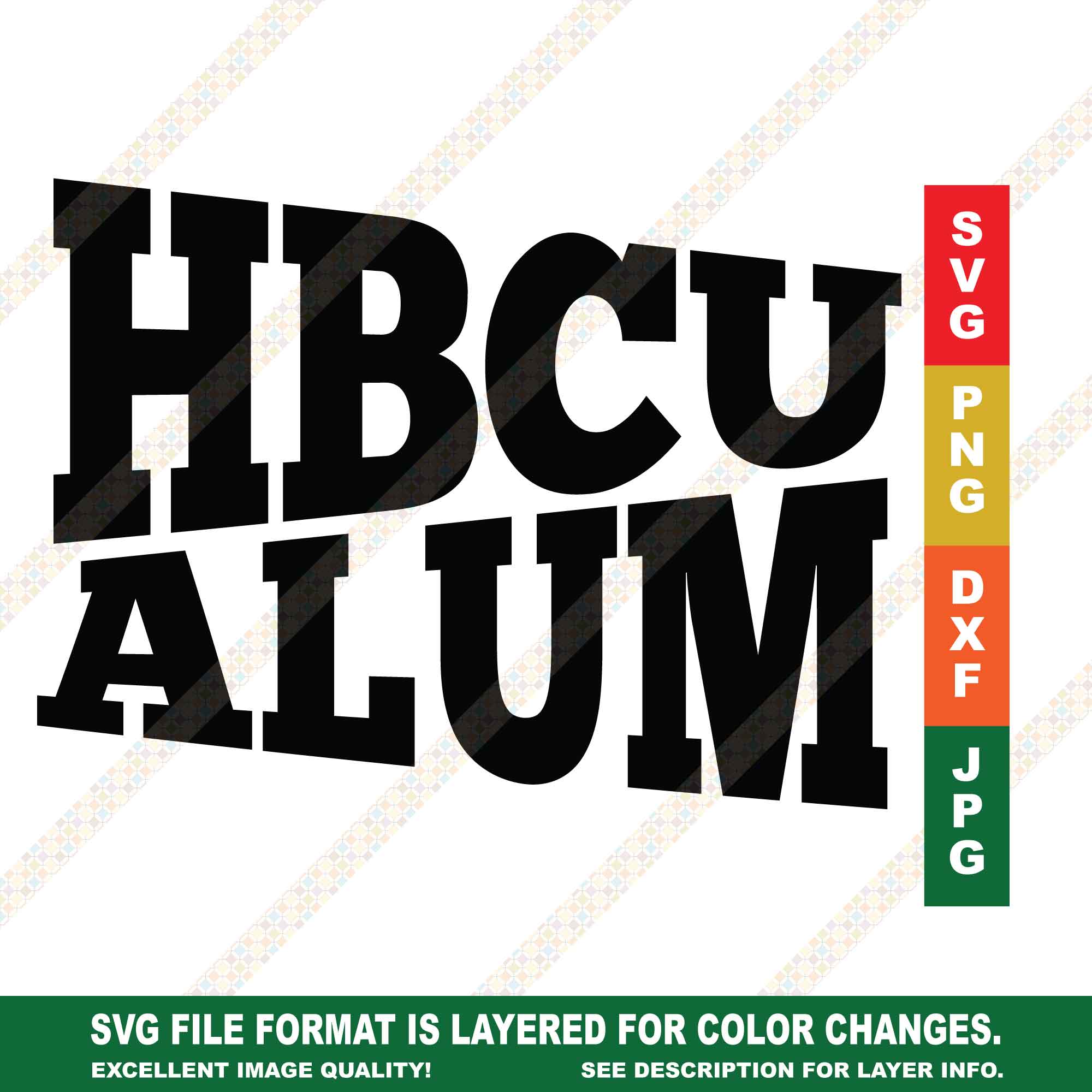 HBCU Alum SVG