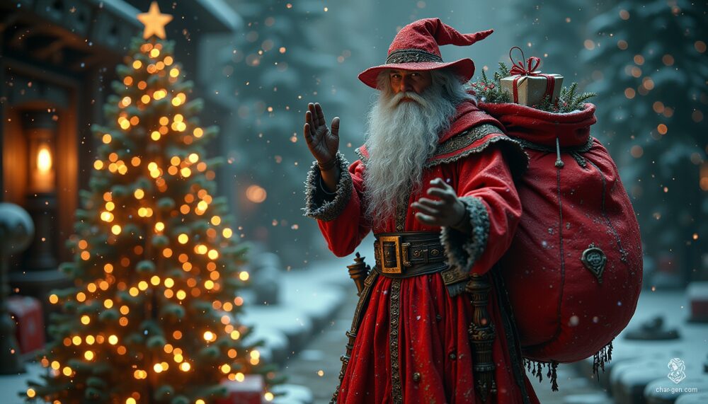 Warlock Santa