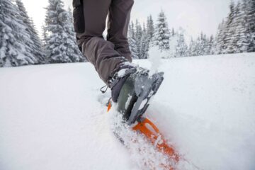 Snow shoeing in the Black Hills