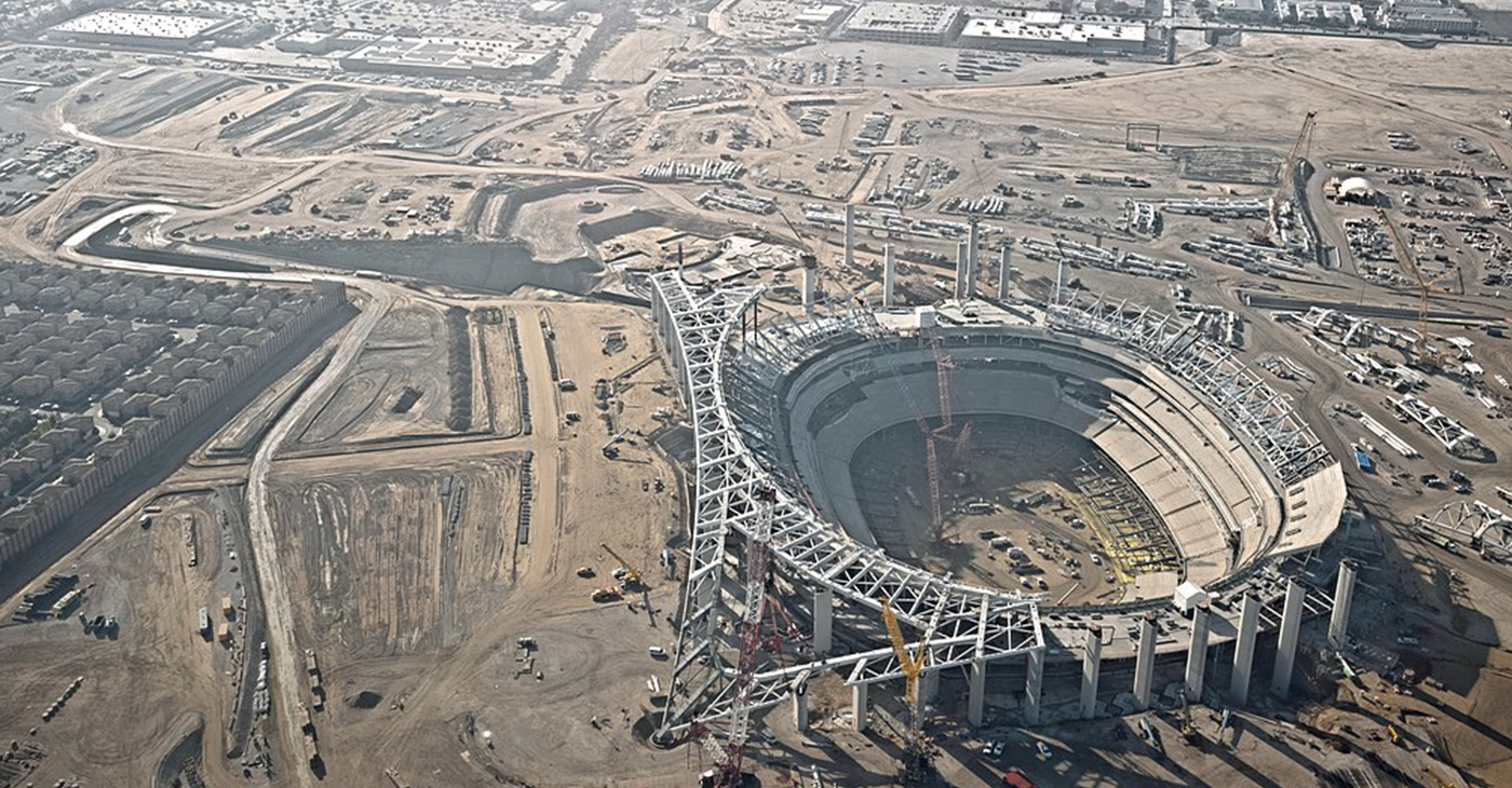 SoFi Stadium Under Construction – BlackPressUSA